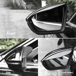 2Pcs Universal Mirror Rain Guard