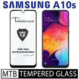 A10s Branded MTB High Quality Screen Protector for A10s Full Glue 9D MTB tempered Glass for Samsung Galaxy A10s