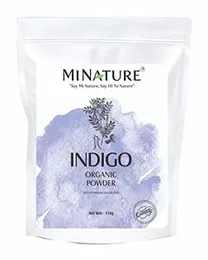 mi nature Natural Indigo Tinctoria Powder For Hair Color Dye |114 g