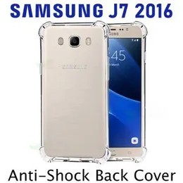 Samsung J7 2016 Transparent Shockproof Clear Back Cover for Samsung J7 2016