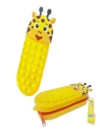 Children Push Bubbles Pencil Case Fidget Toys School Stationery Storage Bag Relieve Stress Decompression Toy Pen Bags for Kids