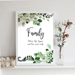 Love A5 Size White Photo Frame Stand Hang 6 x 8 inch Size Glass Frame