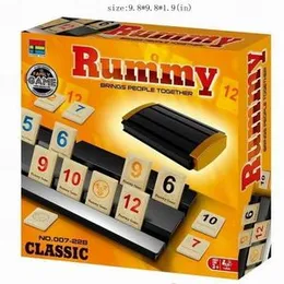 Rummy Family Game - The Classic Rummikub Tile Game - Brings People Together (2-4 Players) 3+ Ages