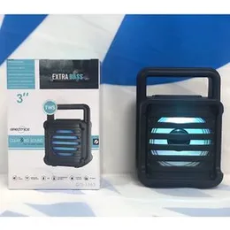 wireless speaker portable Bluetooth 3 inch music player with colour changing light