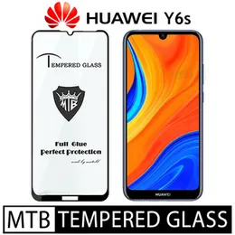 Huawei Y6s Branded MTB High Quality Screen Protector Full Glue 9D MTB tempered Glass for Huawei Y6s