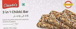 Chheda'S 3In1 Chikki, 170 Gm | Authentic Indian Namkeen | Traditional Indian Snacks. FROM DUBAI (SAM)