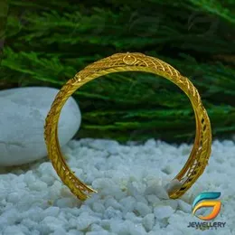 Gold Plated Net Design  Bollywood Desire Perfectly Hand Peeled Metal Etching Mesh Cut Work Exotic  Bangle Bracelets in Gold Tone for Women..