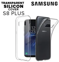 ThickBallon Clear Transparent Silicone Case back cover For Samsung S8 Plus