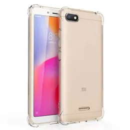 Redmi 6A Transparent Shockproof Clear Back Cover for Redmi 6A