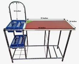 Heavy Wooden Clothes Hanger Rack Towel Rack 2