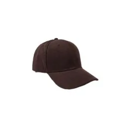 Men and women adjustable plain cap