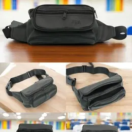 Men & Women Waist Belt- money Phone Pocket Belt Waist Bag Black synthetic leather