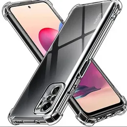 Shockproof Transparent Back Cover For Redmi Note 7 / 7 Pro / Note 8 / Note 8 Pro / Note 9 / Note 9 Pro / Note 9S / Note 10/ Note 10 Pro / Note 10 5G/N