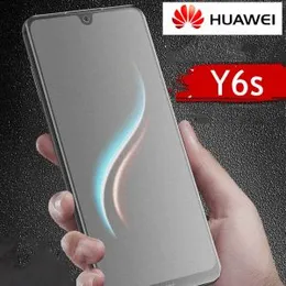 Y6s Stylish Full Cover Matte Texture MTB tempered Glass Protector Frosted Glass for Huawei Y6s