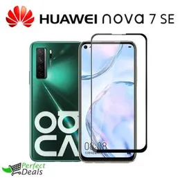 Nova 7SE Screen Protector Full Glue 9D MTB tempered Glass Full Cover Protection Screen Guard for Huawei Nova 7 SE
