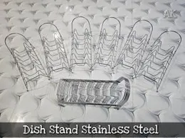 Dish Stand – Stainless Steel | Durable & Space-Saving Kitchen Organizer