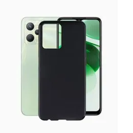 Realme C35 Soft Black Matte Back cover for Realme C35