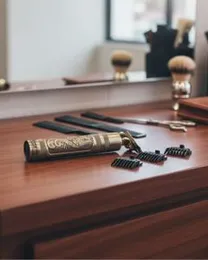 Vintage Stainless Steel T9 Trimmer New Shaver Men's Retro Hair Cut T9 Vintage Stainless Steel  Trimmer