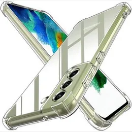 S23 Plus Protective Thick Balloon Back Cover Air Bag Anti Shock Clear Transparent Back Case For Samsung Galaxy S23+