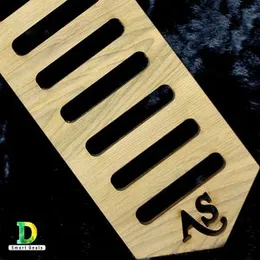 Wooden Tie Holder Fathers Day Gift Men's Closet Accessories