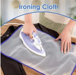 Protective Ironing Cloth - Ironing Clothes Scorch-Saving Mesh Heat Insulation Pad Heat Resistant Mat Clothes Protection Wrinkle-Free Mesh for Avoid Cl