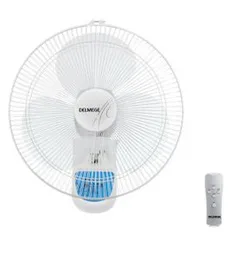 Delmege Wall Fan With Remote – 400mm Sweep, 1330 RPM, 2-Year Warranty
