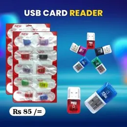 Micro SD USB Card Reader Multi-Color