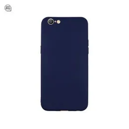 OPPO A83 premium matte liquid silicone Case Back Cover for oppo a83 - Blue