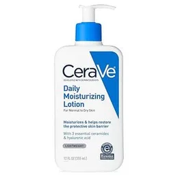 CeraVe Daily Moisturizing Lotion for Dry Skin | Body Lotion & Face Moisturizer with Hyaluronic Acid and Ceramides | Daily Moisturizer | Fragrance Free
