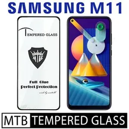 Samsung Galaxy M11 Branded MTB High Quality Screen Protector Full Glue 9D MTB tempered Glass for Samsung Galaxy M11
