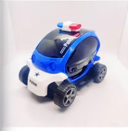 Concept Police Car Toy with 3D Lights, Music Toy Car for Kids Battery Operated