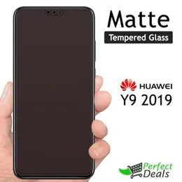 Y9 2019 Stylish Full Cover Matte Texture MTB tempered Glass Protector Frosted Glass for Huawei Y9 2019