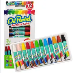 12/18/24 Colour Non-Toxic Oil Pastels Set for Kids, Crayons for Children, Soft Oil Paint Pastels Art Supplies