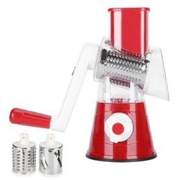 vegetable cutter chopper tabletop drum grater device