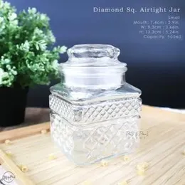 500ml - Canister jar with airtight lid - box type