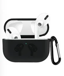Silicone Case Cover for Airpods Pro 2 With Carabiner