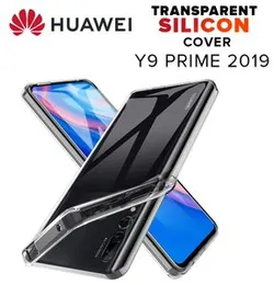 ThickBallon Clear Transparent Silicone Case back cover For Huawei Y9 Prime 2019
