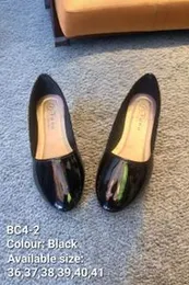 Ladies Black Abaya shoe - 39 size