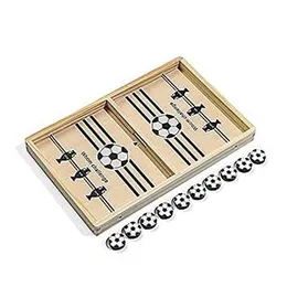 DIPDEY™ Fast Wooden Sling Puck Game, Portable Table Winner Board Games for Kids and Adults Indoor|Outdoor Game , Tabletop Slingshot Desktop Sport All 