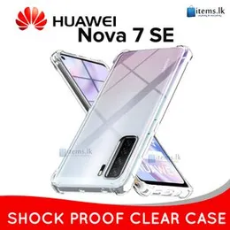 Luxury Transparent Shockproof Bumper Case For Huawei Nova 7SE Crystal Transparent Premium Quality Shockproof Protective Phone ShellNova 7 SE Soft TPU