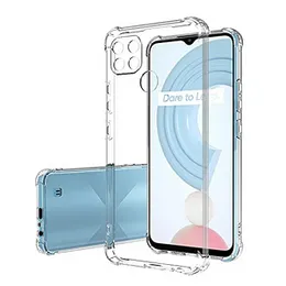 Realme C21YC25Y ( 2021) Drop proof Transparent Back Cover for Realme C21Y and C25Y smartphones