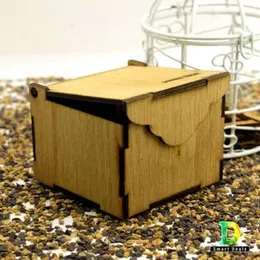 Wooden Jewelry Box Ring Box New Design Charm & Beautiful Box Shape For Anniversary gift Wedding Gift Lover Gift Valentine gift Birthday Gift Christmas