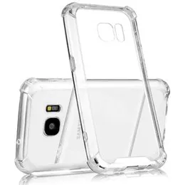 S7 Edge Protective Thick Balloon Back Cover Air Bag Anti Shock Clear Transparent Back Case For Samsung Galaxy S7 Edge