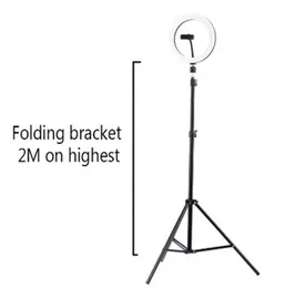 2.1M Folding Tripod Holder for LED Ring Light and Mobile Phone