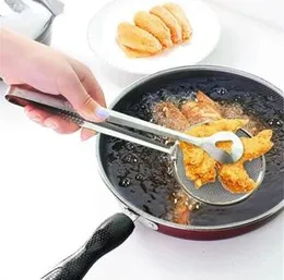 1pc Kitchen Tool Set: Spoon For Oil Laddle, Strainer For Powderlike Foods, Clip For Food Oil