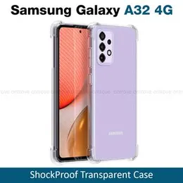 Samsung Galaxy A32 4g Transparent Shockproof ThickBallon Case - Clear TPU Bumper Case For Galaxy A32 4g Back Cover