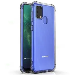 Samsung Galaxy M31 Soft Silicone TPU Case with anti-shock protection hardy edges fully transparent cover bumper case For Samsung Galaxy M31 phone case