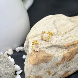 Gold Plated Diamonds Earring For Women.