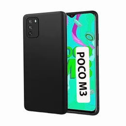 2 MM Silicone Anti Fungal Camera protection Slimfit Case Back cover for REDMI Poco M3