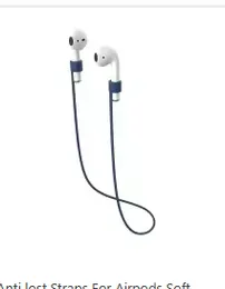 Anti-Lost Straps For AirPods – Soft Silicone Sports Neck Rope Cord | Secure Fit for Active Use